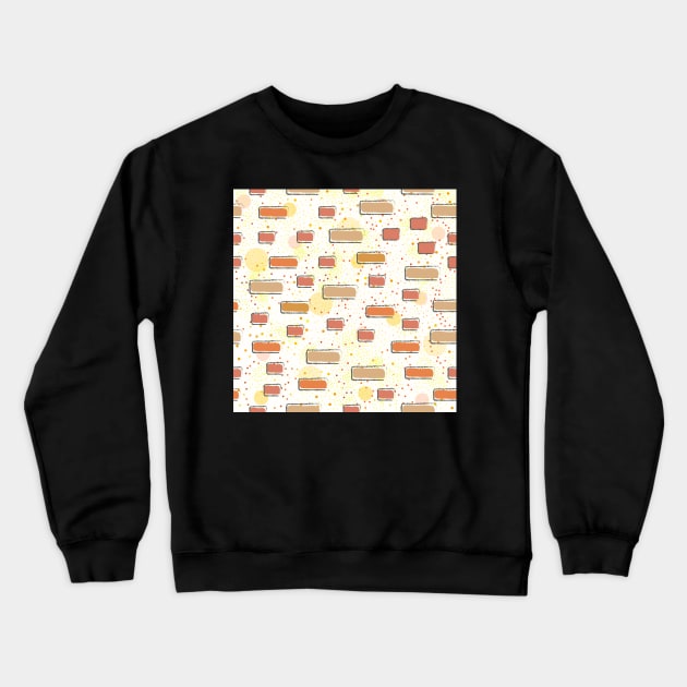 Brick Crewneck Sweatshirt by KristinaStellar 